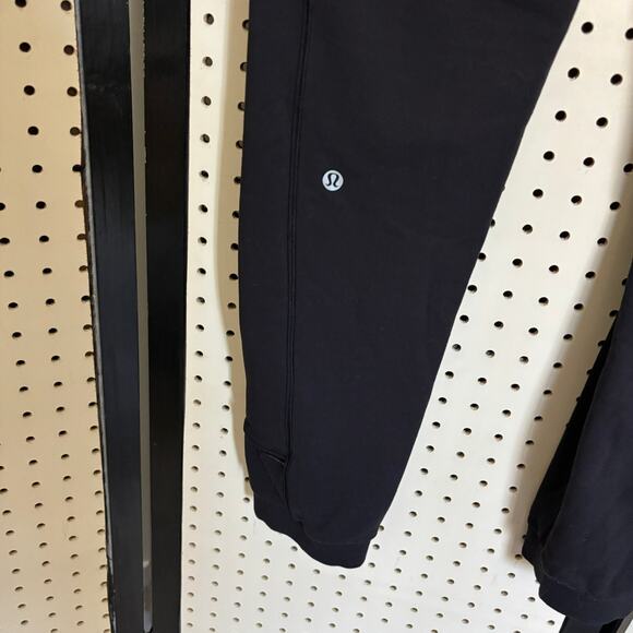 Lululemon Women’s Black Ready To Rulu Jogger Pants 28” Size 10 Stretch Yoga - Picture 4 of 7